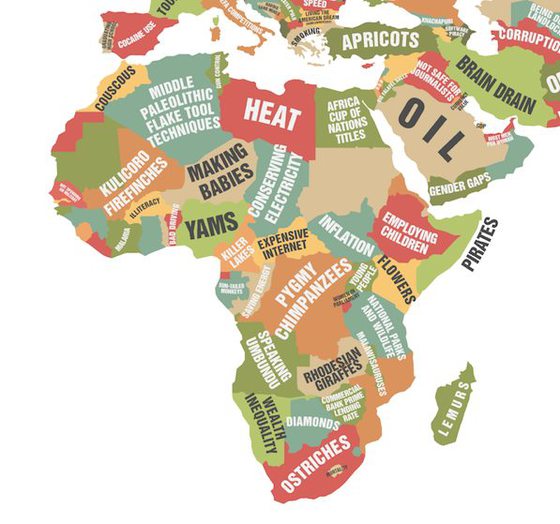 The Global Map of Excellence: What Each Country Does Better Than All Others